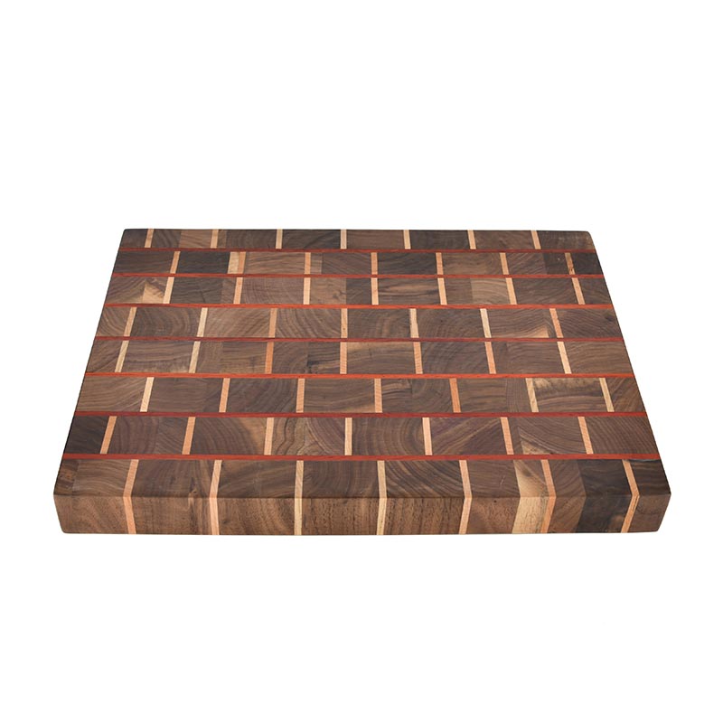 Uweld Round Walnut Wood Cutting Board Serving Board