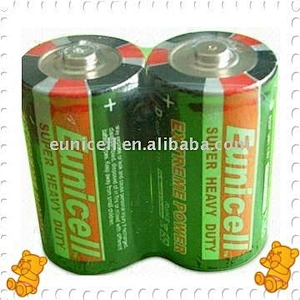 High energy Carbon Zinc r20 battery 1.5v R20 size D dry cell battery