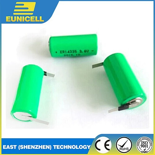 Best selling ER14335 lithium battery ER14335h 2/3AA non-rechargeable batteries