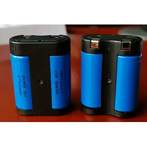6V 1700mAh 2CR5 Li-MnO2 Lithium Battery for Smart Camera