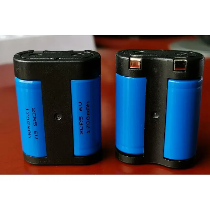 6V 1700mAh 2CR5 Li-MnO2 Lithium Battery for Smart Camera