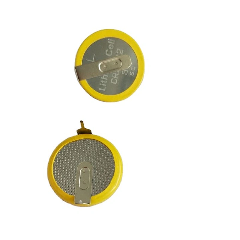 CR2020 3v lithium battery with pin/tabs CR2020 eunicell battery