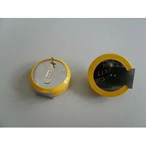 lithium battery 3v cr2450 with solder tabs pcb pins