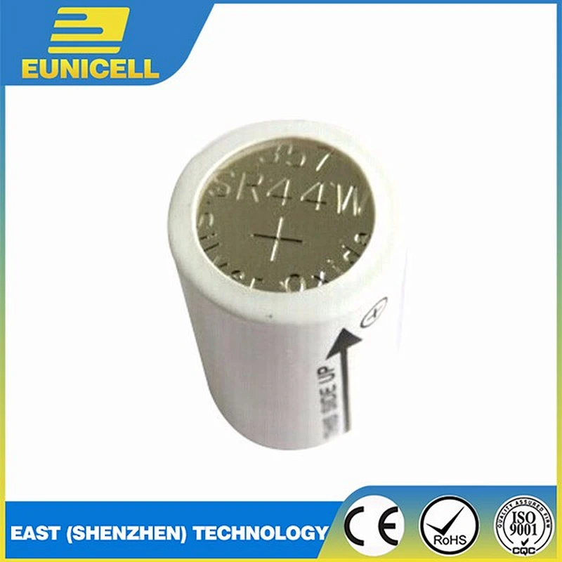 Best selling SR44 coin cell Silvery Oxide button battery A76 SR44 357 AG13 675
