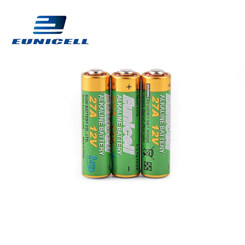 Eunicell lr27a 12v alkaline battery 27a rechargeable pack