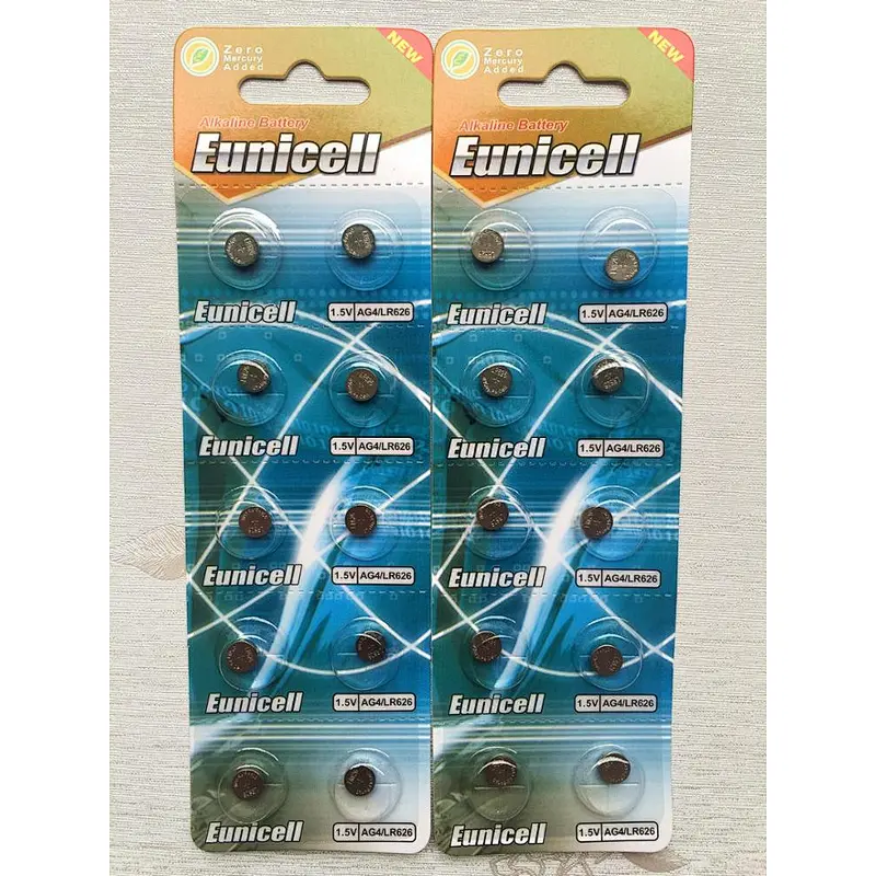 Factory price AG4 button cell LR626 1.5v alkaline dry batteries full size