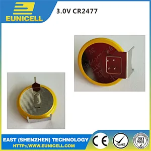 Eunicell CR2477 CR2477T 3V lithium battery for Electronic dictionary