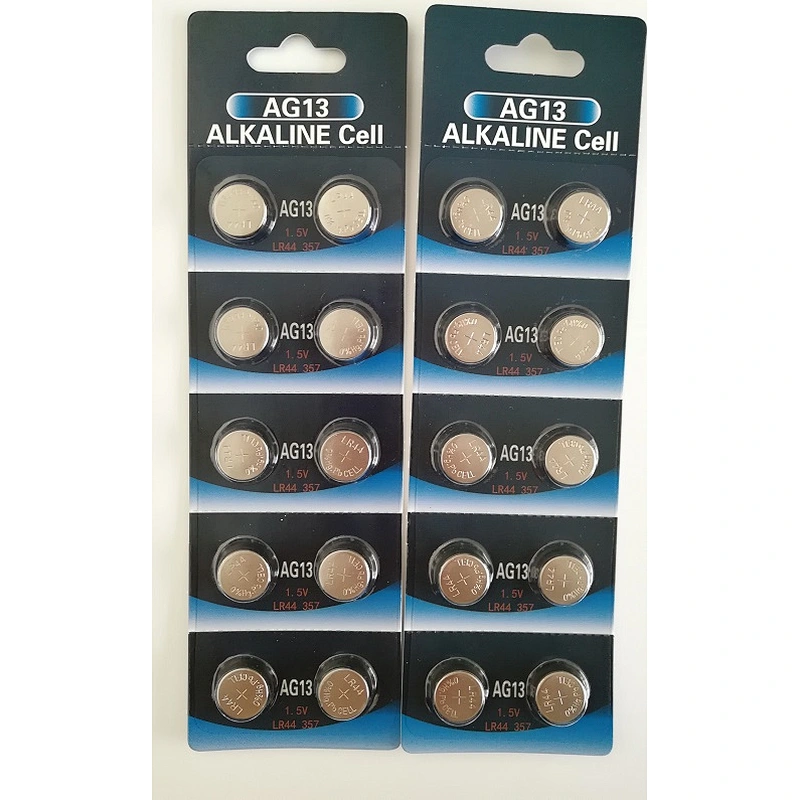 China supplier factory sale AG13 button battery LR44