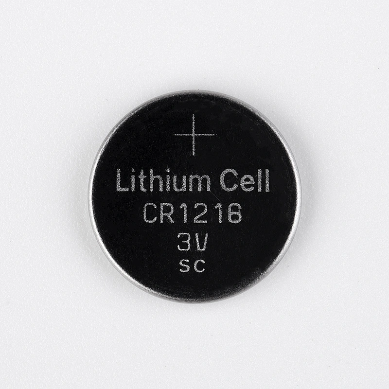 Wide Operating Temperature Eunicell CR1216 3.0V Lithium Battery CR1216 Button cells