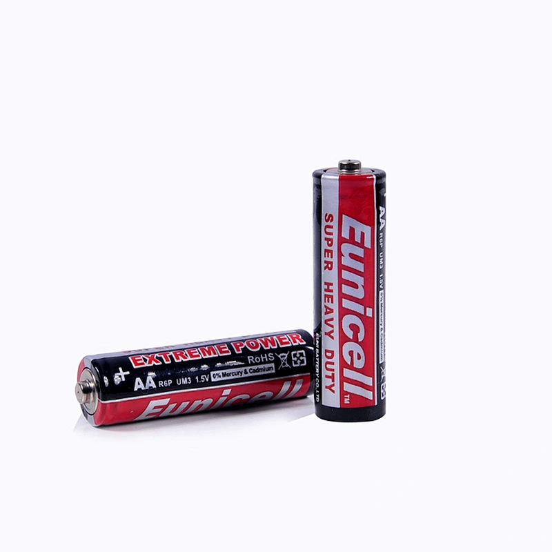 CE approved R6 1.5V UM3 Carbon Zinc Battery AA size