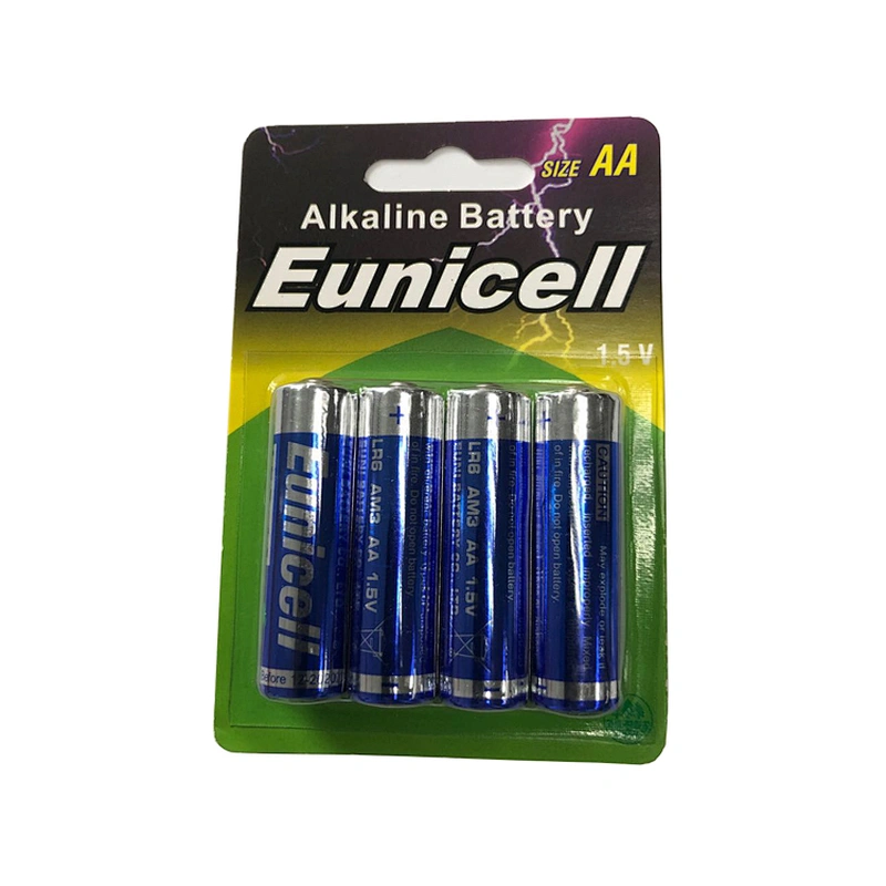2900mAh 1.5v lr6 aa Zn/MnO2 am3 um3 alkaline Super battery