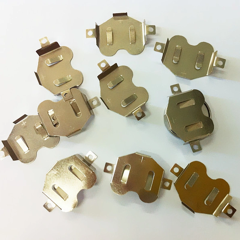 Battery clips Cr2477 3V Lithium Battery Holder With Pins Battery clips