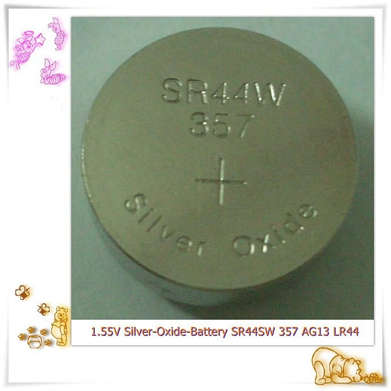 357 SR44SW SR44 357 1.55V silver oxide watch battery