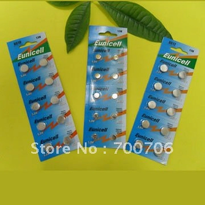 386 301 button cell battery SR43 AG12 1.55v silver oxide watch battery