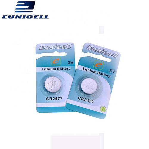 Eunicell CR2477 CR2477T 3V lithium battery for Electronic dictionary