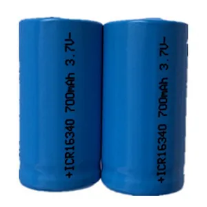 16340 CR123A 3.6v li-ion battery rechargeable battery 16340 14500 18500