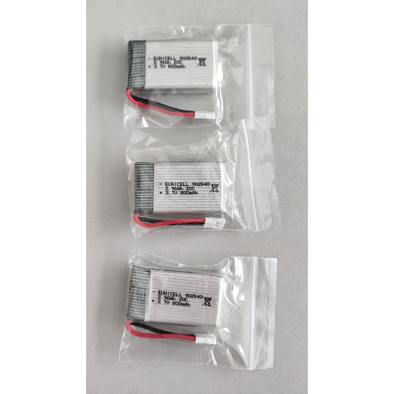 Eunicell 3.7v li-poly rechargeable batteries 431730 200mAh