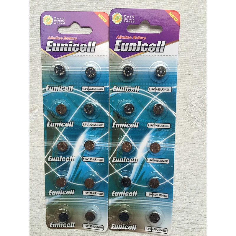 NEW price high quality AG5 button cell battery LR750 1.5v dry batteries