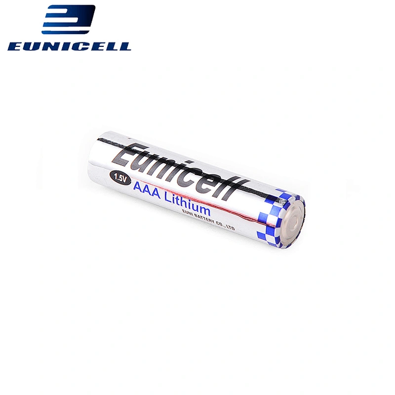Hot sale Li-FeS2 Type FR10445 1200mAh 1.5V Lithium Iron AAA Size Dry Cell Batteries