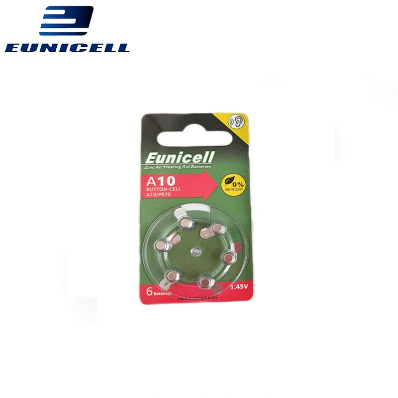 Button Battery A312 PR41 1.4V Zinc Air Hearing Aid A10/A13/A675 Battery