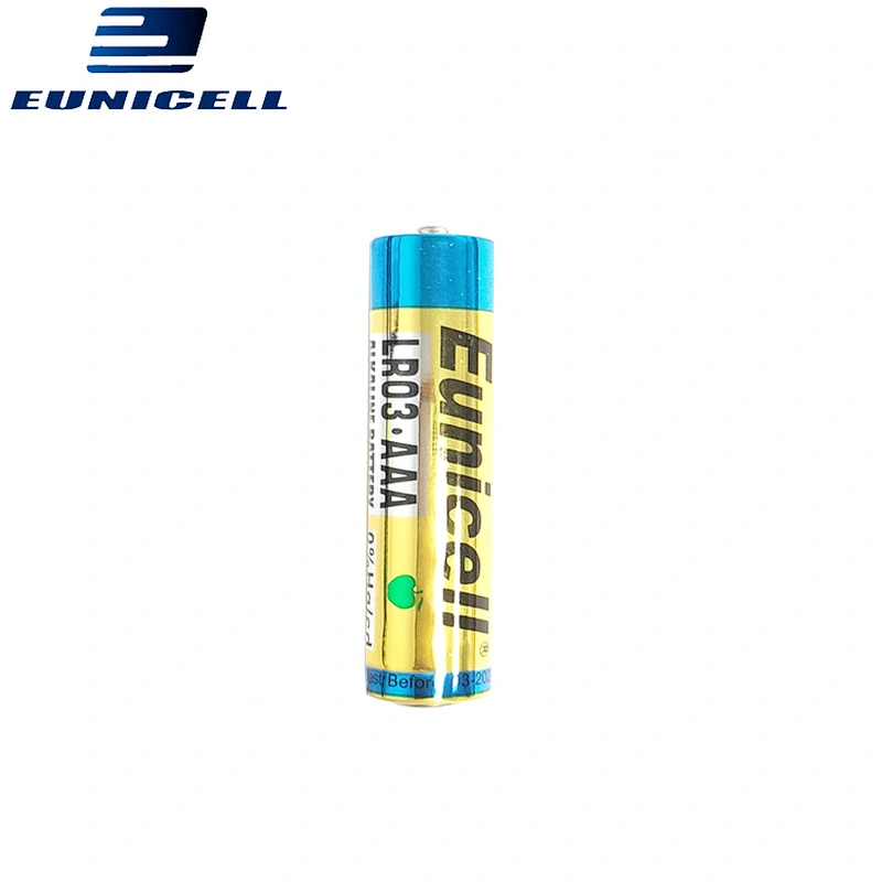 Wholesale price of 1.5V AAA alkaline battery AM4 LR03 dry cell battery