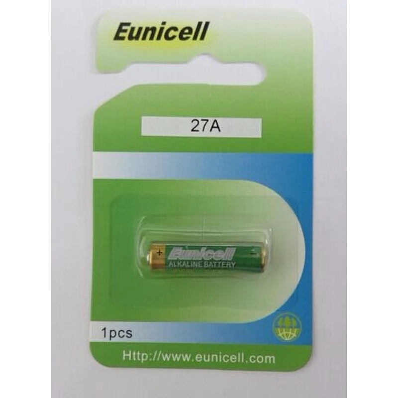 Mercury free 27A alkaline battery LR27 A27 12V
