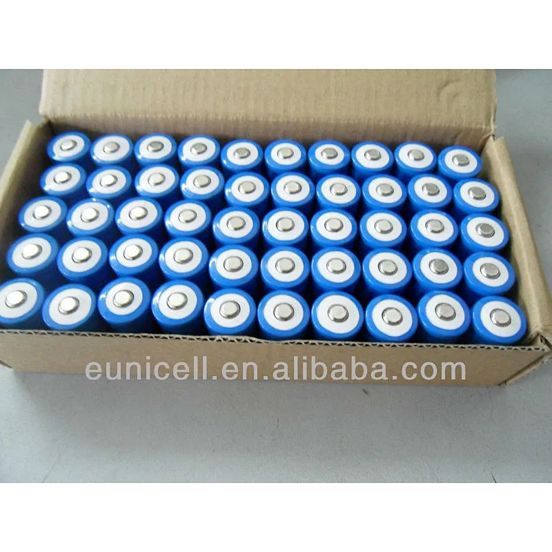 16340 3.6v Li-ion Rechargeable lithium battery with SUPER QUALITY