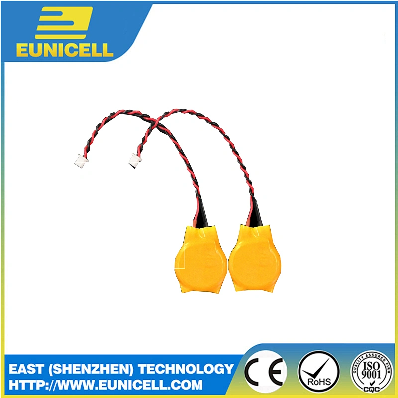 CR2032 Battery Welded Wire CMOS Battery 2032 with BIOS Strip on Laptop Motherboard