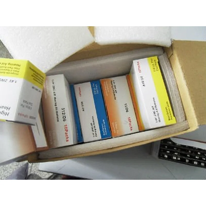 Mercury-Free a675 Zinc air 1.4v A675 Hearing Aid Battery A10,A13,A312,A675