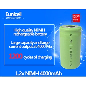 1.2v NIMH C size R14 rechargeable NO2 battery for Dispensen Automatic Spray Alcohol dispenser