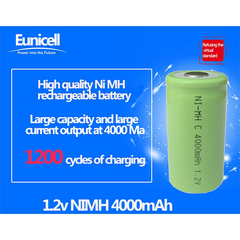 1.2v NIMH C size R14 rechargeable NO2 battery for Dispensen Automatic Spray Alcohol dispenser