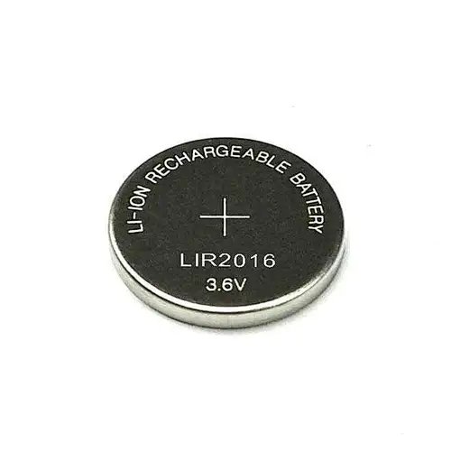 CR2016 rechargeable battery LIR2016 batteries 3.6 lithium ion button cells