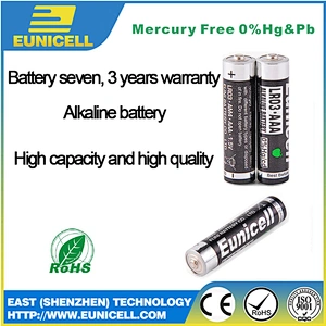 Mercury Free 1.5v aaa am4 lr03 China Alkaline Dry Cell Battery