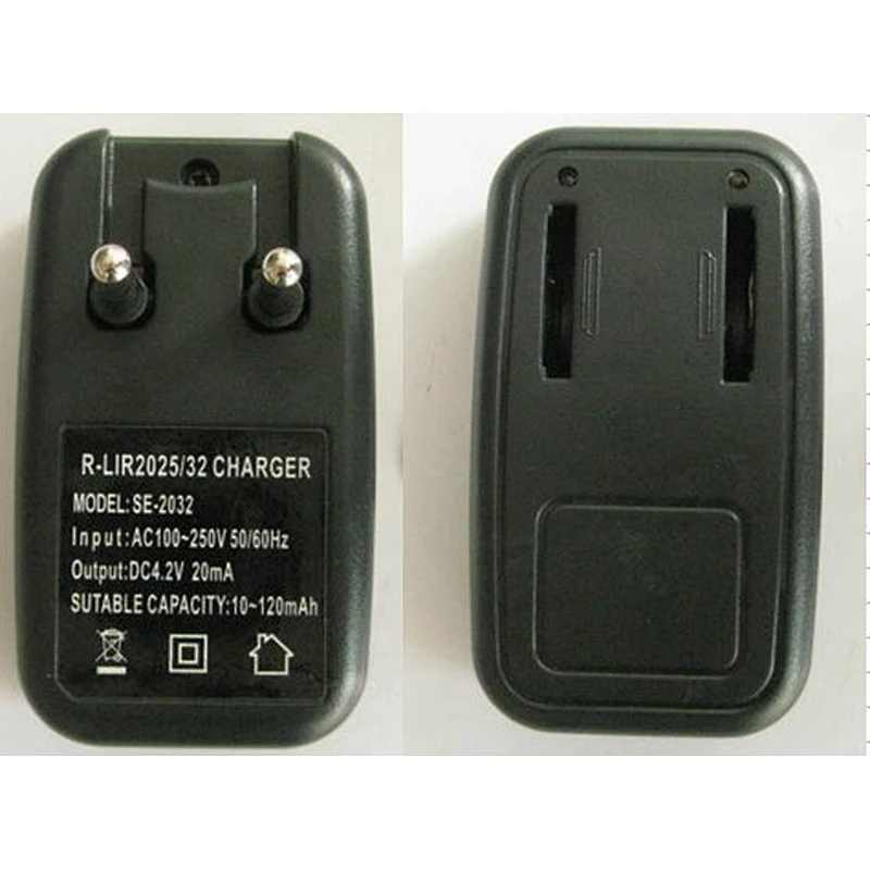 Charger for LIR2032 button cell battery LIR2016 LIR2025 LIR2032 battery charger