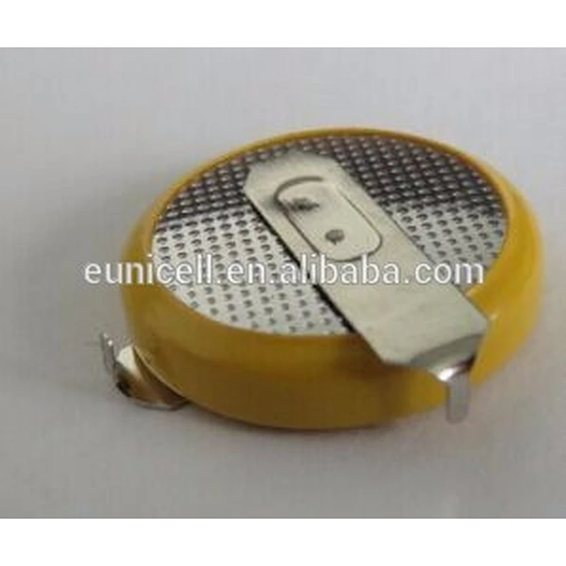 Eunicell brand cr1632 solder tabs battery 3v 120mah lithium button cell batteries