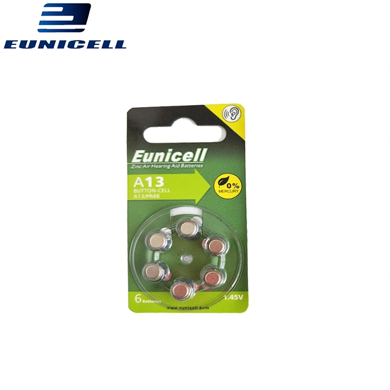 Factory Direct Sale hearing aid battery 1.4v a313 a675 a10 a13 a312 zinc air battery