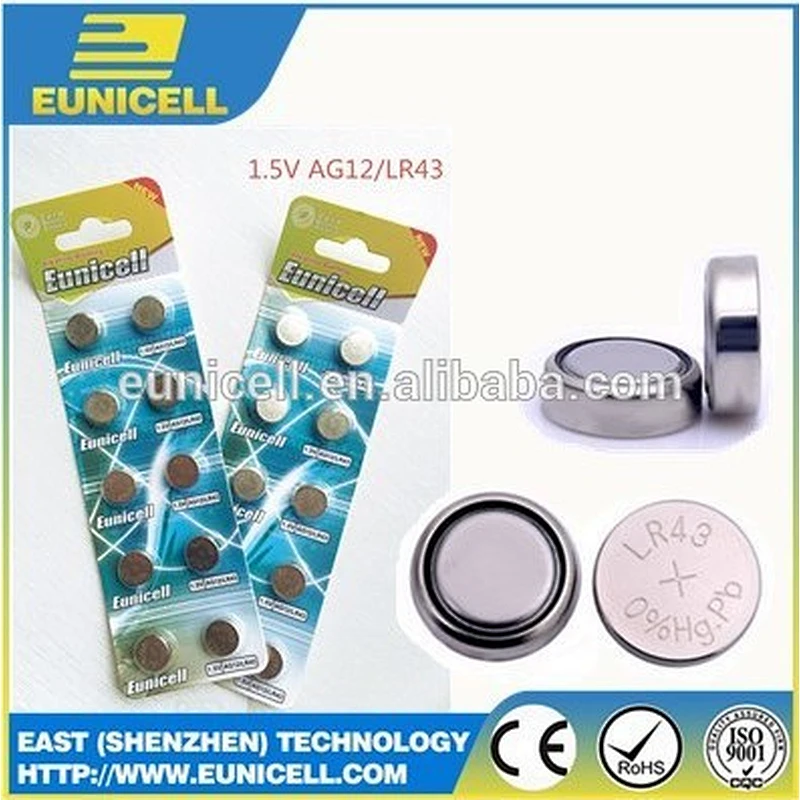 AG1 / LR621 1.5V Alkaline Coin Cell Battery