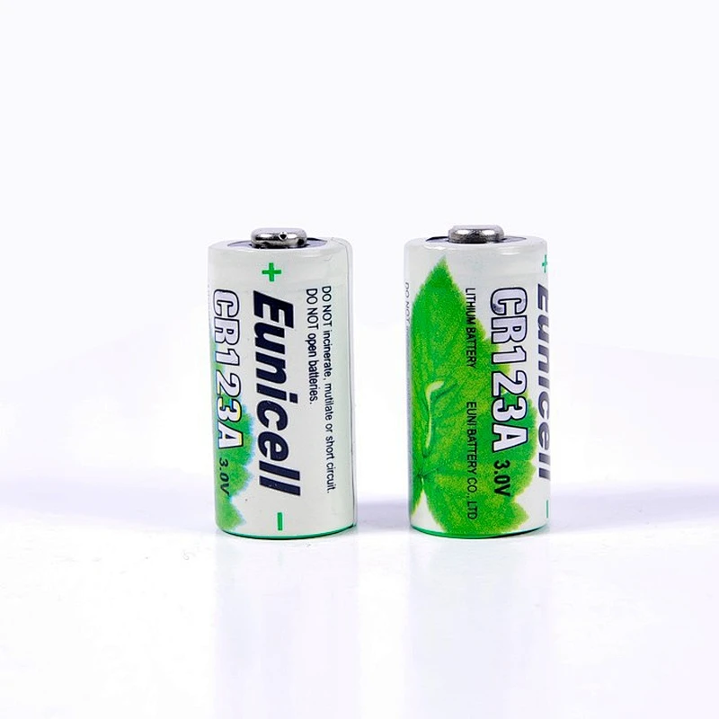 CR123A 1300mAh 3V Li-MnO2 lithium battery CR123A CR2 2CR5