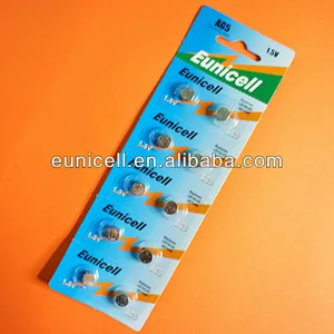 AG5 LR754 LR750 SR754 0% Hg Alkaline button cell