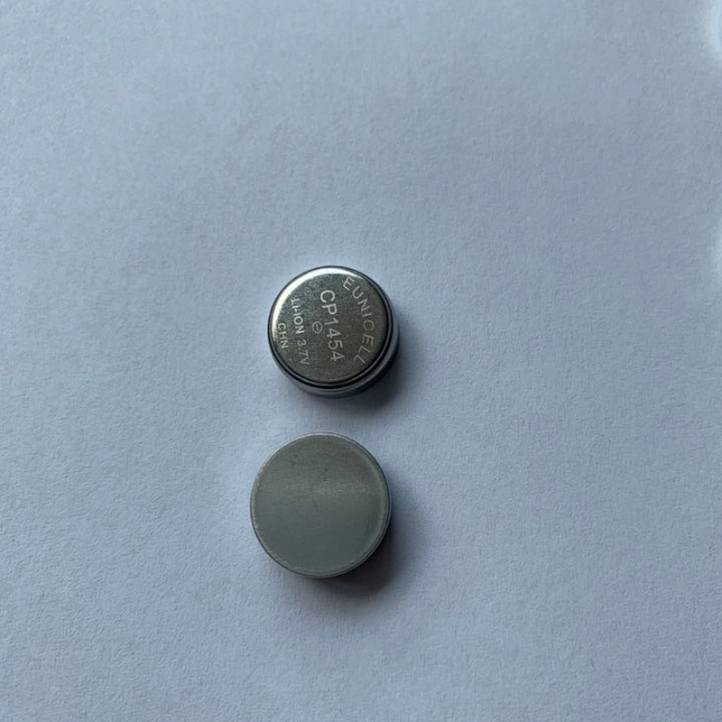 CP1254 3.7V Rechargeable Coin Cell Lithium Li Ion Battery