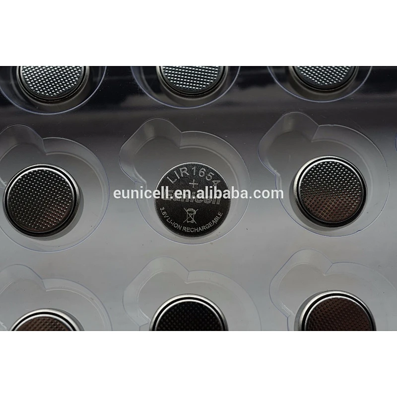 3.6v li-ion button battery 1254 lir 1255 and cp1254 battery pack