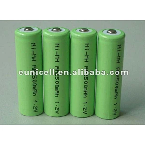 Eunicell Rechargeable 1.2V AA 2500mAh Nimh Battery Pack
