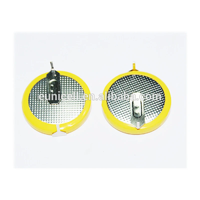CR2032 CR2032-VJ2H 3v lithium Button battery with PCB tabs pins / 3pins