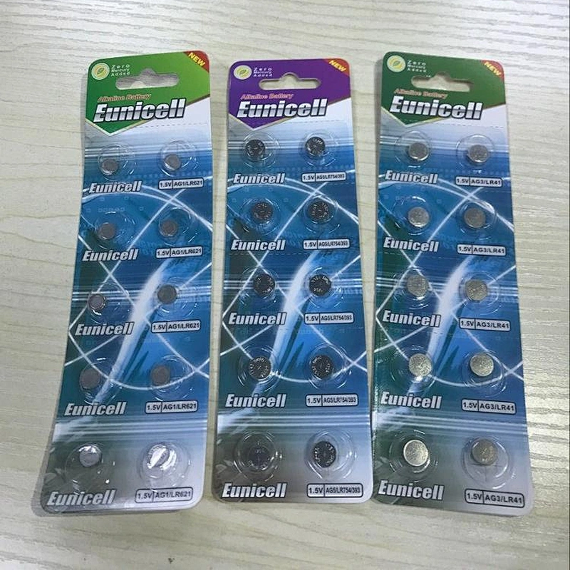 LR43 Coin Cell Button battery AG12 SR43W SR43 1.5V alkaline