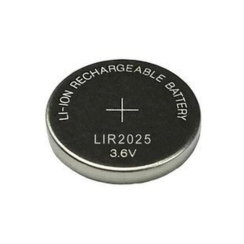 CR2025 rechargeable LIR2025 3.5v lithium ion battery