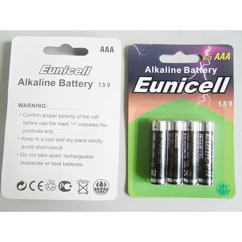 Aaa 1.5V lr03 am-4 Super Alkaline dry battery for remote