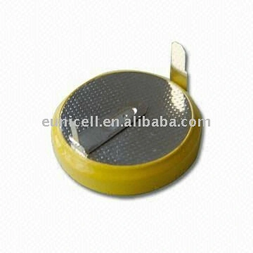 lithium battery 3v cr2032 with solder tabs or pins