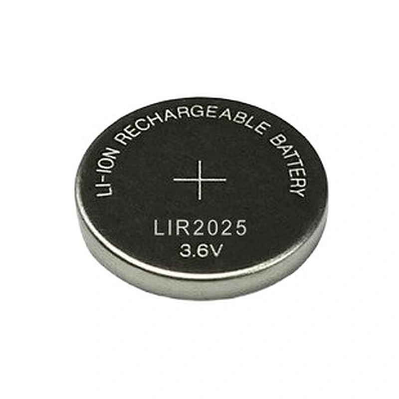 Lir2025 lir2025 3.6V Rechargeable Battery with tabs LIR2025
