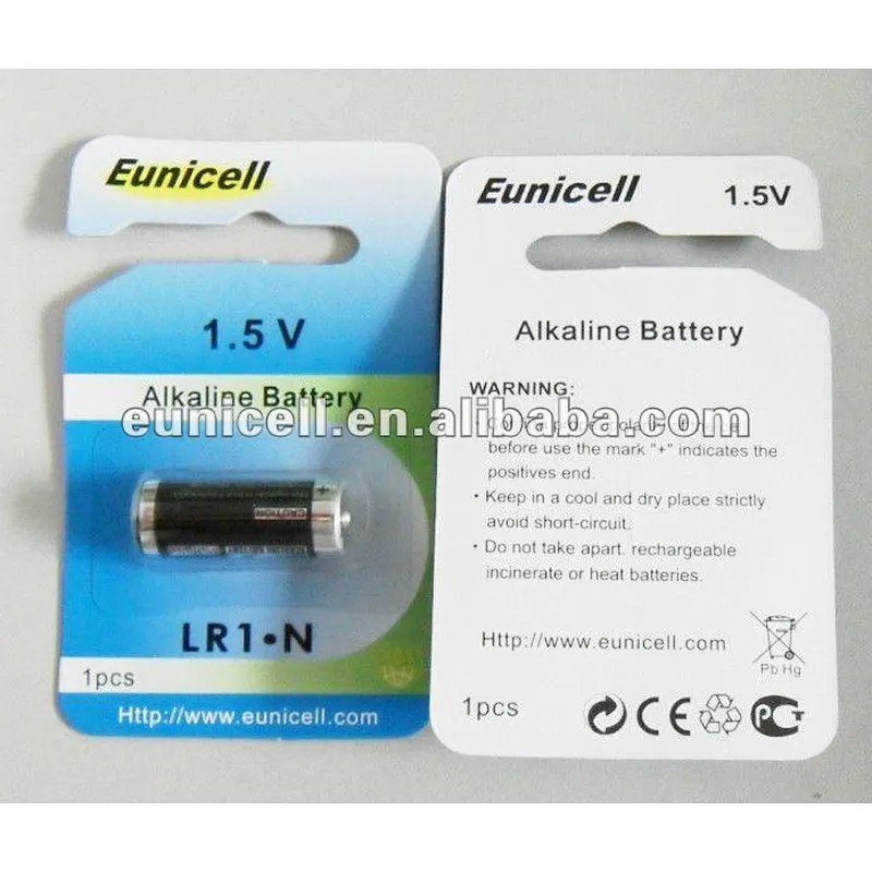 Eunicell lr11.5v alkaline battery E90  N Size  batteries