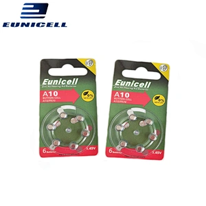Button Battery A312 PR41 1.4V Zinc Air Hearing Aid A10/A13/A675 Battery